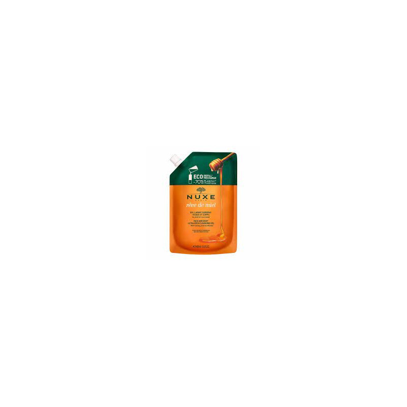 NUXE REVE DE MIEL GEL LAVANT ECOREC 400 ML NUXE REVE DE MIEL GEL LAVANT ECOREC 400 ML