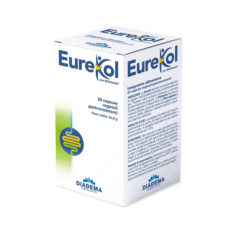 EUREKOL 30 CAPSULE GASTRORESISTENTI EUREKOL 30 CAPSULE GASTRORESISTENTI