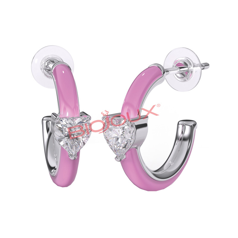 Bjt336 Orecchini Leila 16 Mm Stainless Steel Bjt336 Orecchini Leila 16 Mm Stainless Steel