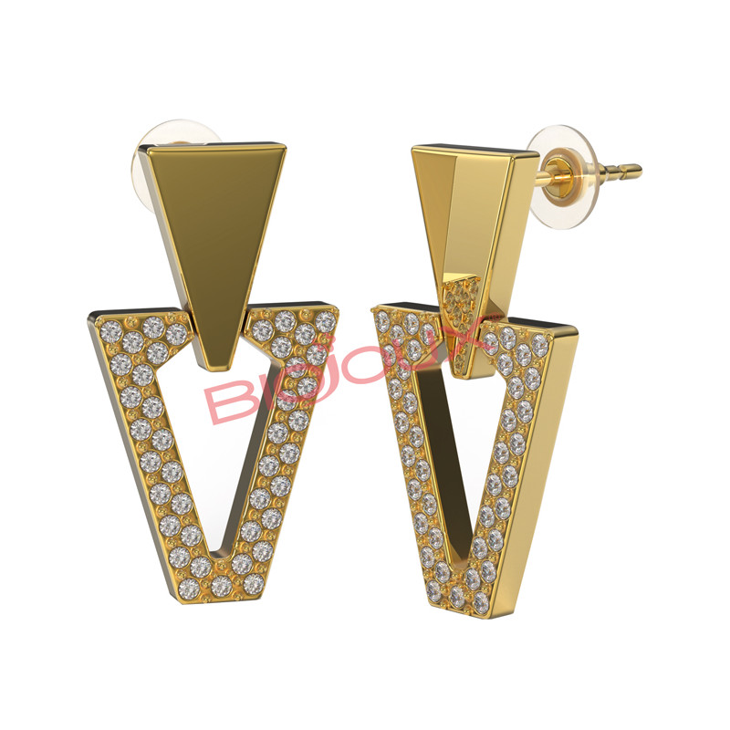 Bjt328 Orecchini Emily Gold Plated Bjt328 Orecchini Emily Gold Plated