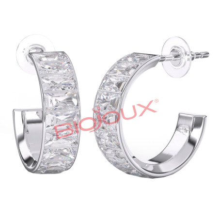 Bjt327 Orecchini Cloe White Stainless Steel Bjt327 Orecchini Cloe White Stainless Steel