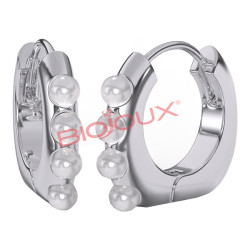 Bjt316 Orecchini Dolores Pearl Stainless Steel