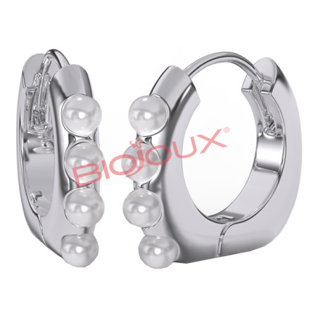 Bjt316 Orecchini Dolores Pearl Stainless Steel
