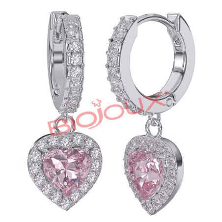 Bjt314 Orecchini Alma Rose Stainless Steel Bjt314 Orecchini Alma Rose Stainless Steel