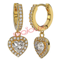 Bjt313 Orecchini Alma Gold Gold Plated