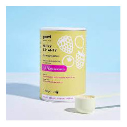 Goovi Nutry e Planty Integratore di proteine vegetali gusto frutti di bosco 260 g