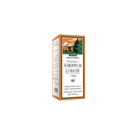 Flacone da 150 ml di Dottor Cagnola Sciroppo Di Lumache Originale utile per la tosse.