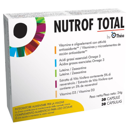 Nutrof Total Integratore Per La Funzionalità Visiva 30 Capsule