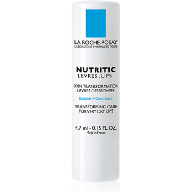 Stick da 4,7 ml di La Roche Posay Nutritic Stick Idratante Nutriente Labbra Secche Screpolate. Stick da 4,7 ml di La Roche Posay Nutritic Stick Idratante Nutriente Labbra Secche Screpolate.