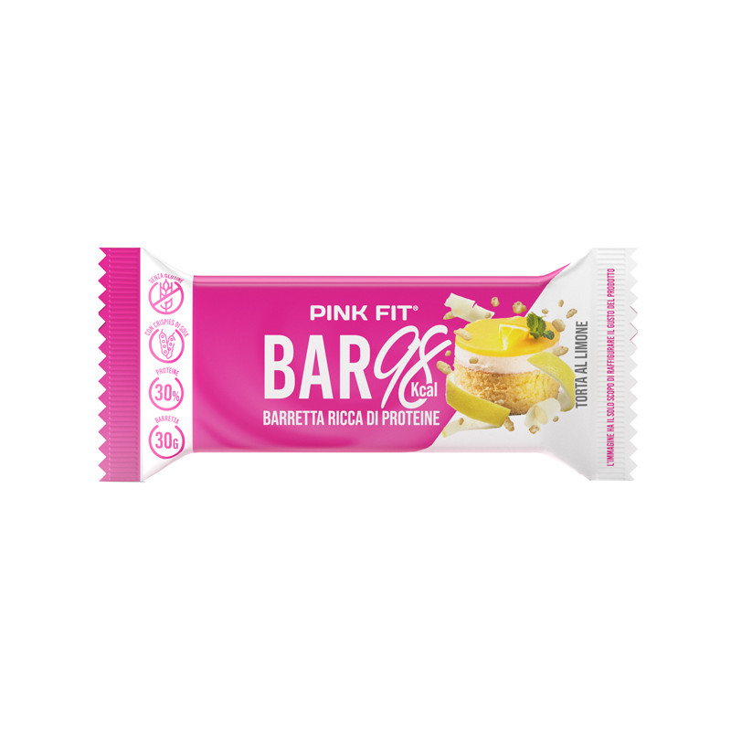 PINK FIT BAR 98 TORTA LIMONE 30 G PINK FIT BAR 98 TORTA LIMONE 30 G