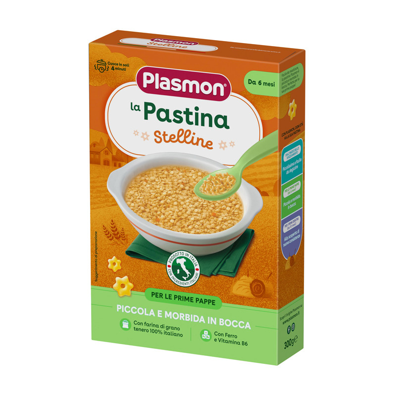 PLASMON PASTA STELLINE 300 G PLASMON PASTA STELLINE 300 G