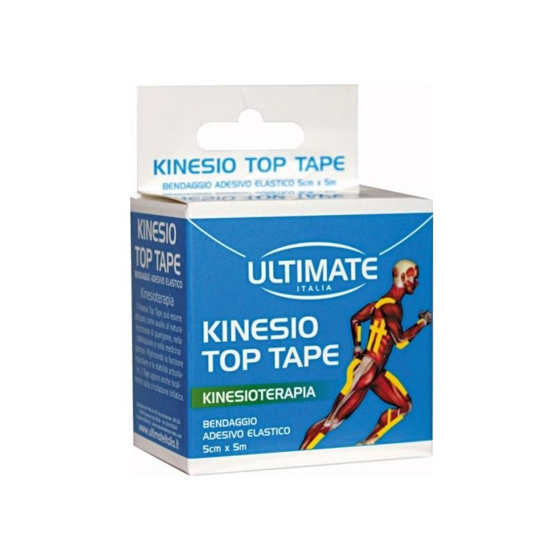 BENDAGGIO ADESIVO ELASTICO ULTIMATE ITALIA KINESIO TOP TAPE FUCSIA 5 CM X 5 M BENDAGGIO ADESIVO ELASTICO ULTIMATE ITALIA KINESIO TOP TAPE FUCSIA 5 CM X 5 M