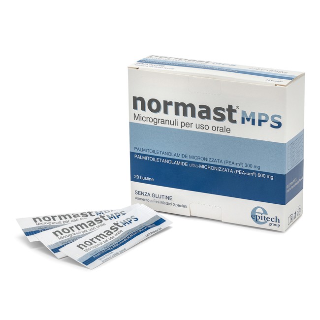 Confezione da 20 bustine di Normast MPS integratore per il benessere del sistema nervoso. Confezione da 20 bustine di Normast MPS integratore per il benessere del sistema nervoso.