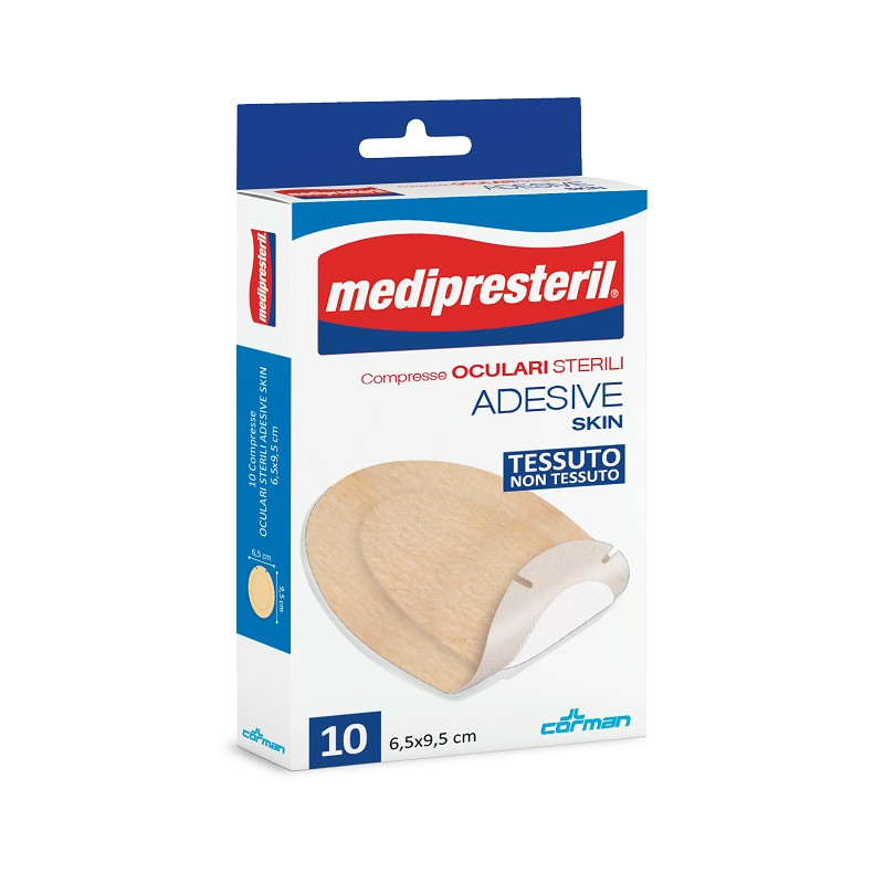 MEDIPRESTERIL COMPRESSA OCULARE ADESIVE SKIN 10 PEZZI