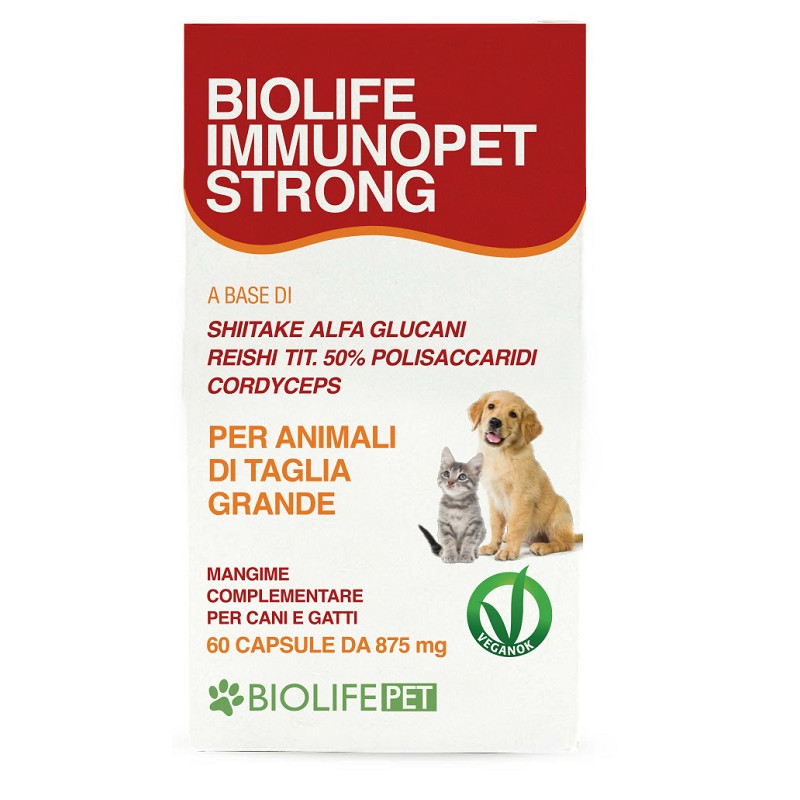 BIOLIFE IMMUNOPET STRONG 60 CAPSULE BIOLIFE IMMUNOPET STRONG 60 CAPSULE
