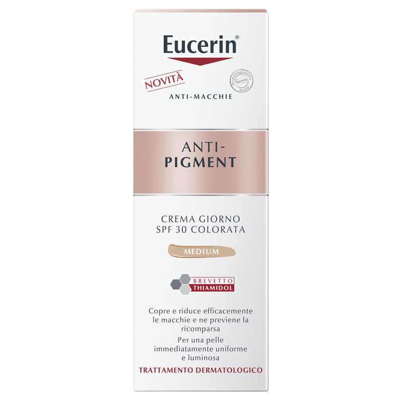 Eucerin Anti-pigment Giorno Spf30 Colorato Medium 50 Ml Eucerin Anti-pigment Giorno Spf30 Colorato Medium 50 Ml