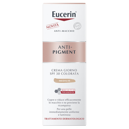 Eucerin Anti-pigment Giorno Spf30 Colorato Medium 50 Ml Eucerin Anti-pigment Giorno Spf30 Colorato Medium 50 Ml