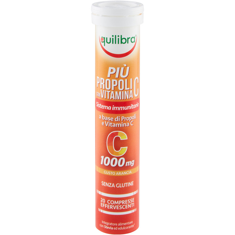 PIU' PROPOLI CON VITAMINA C 20 COMPRESSE PIU' PROPOLI CON VITAMINA C 20 COMPRESSE