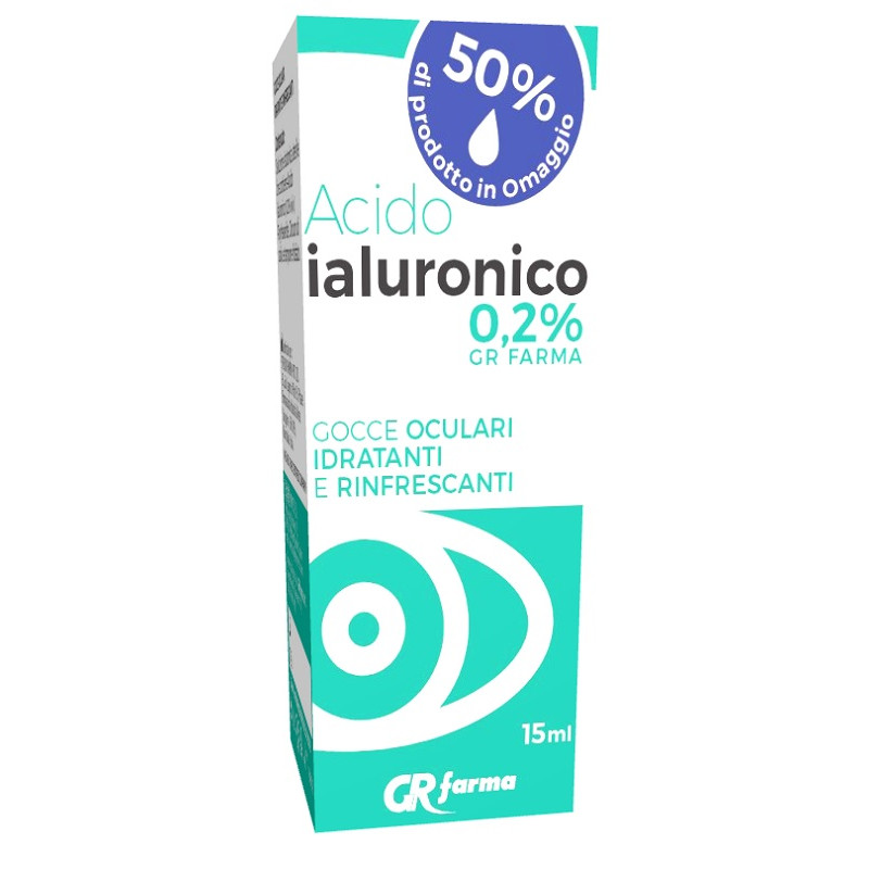 GOCCE OCULARI IDRATANTI RINFRESCANTI ACIDO IALURONICO 15 ML GOCCE OCULARI IDRATANTI RINFRESCANTI ACIDO IALURONICO 15 ML