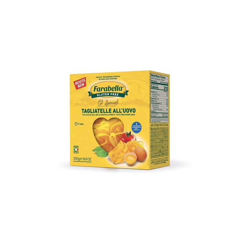 FARABELLA TAGLIATELLE ALL'UOVO 250 G FARABELLA TAGLIATELLE ALL'UOVO 250 G