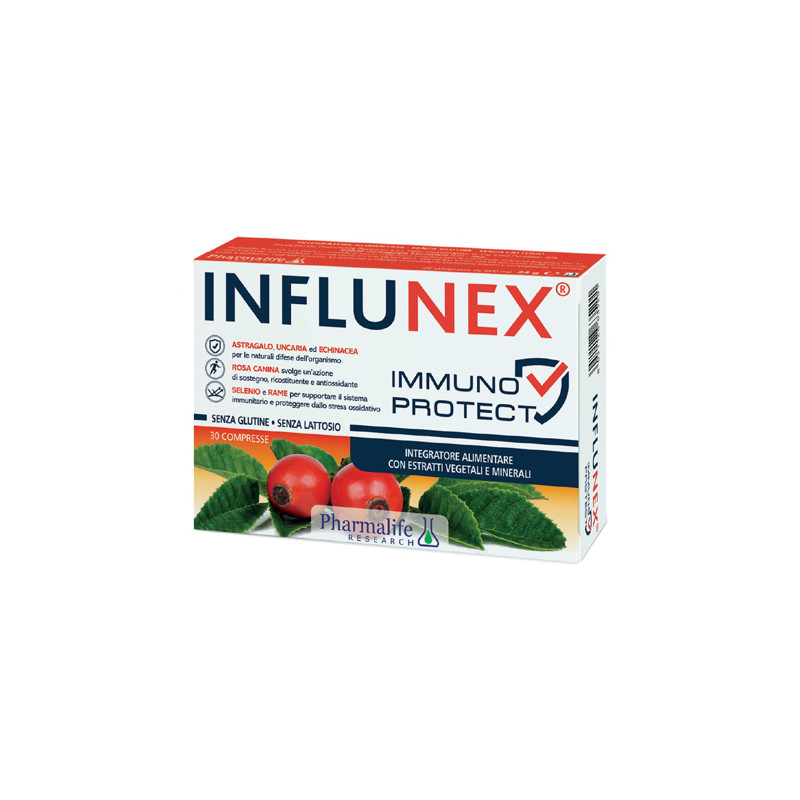 INFLUNEX IMMUNO PROTECT 30 COMPRESSE INFLUNEX IMMUNO PROTECT 30 COMPRESSE