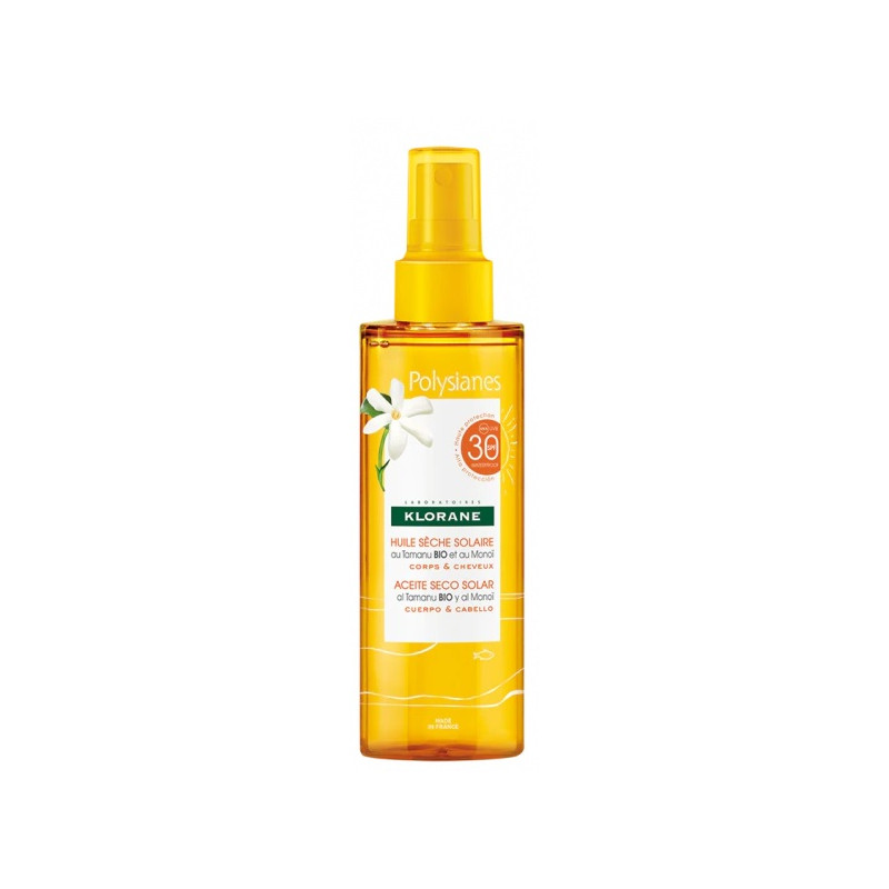 KLORANE OLIO SECCO SOLARE SPF 30 CORPO/CAPELLI 200 ML KLORANE OLIO SECCO SOLARE SPF 30 CORPO/CAPELLI 200 ML