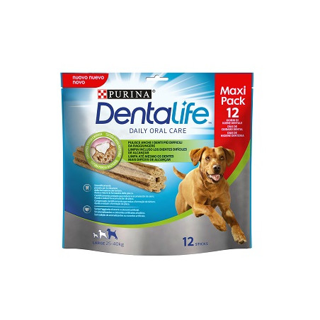 DENTALIFE LARGE 25-40KG FORMATO CONVENIENZA 12 STICK DENTALIFE LARGE 25-40KG FORMATO CONVENIENZA 12 STICK