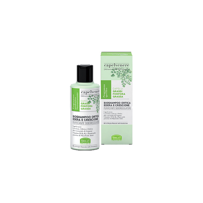 CAPELVENERE BIOSHAMPOO ORTICA EDERA E CRESCIONE 200 ML CAPELVENERE BIOSHAMPOO ORTICA EDERA E CRESCIONE 200 ML