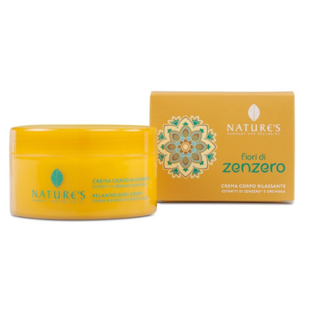 NATURE'S FIORI DI ZENZERO CREMA CORPO RILASSANTE 200 ML NATURE'S FIORI DI ZENZERO CREMA CORPO RILASSANTE 200 ML