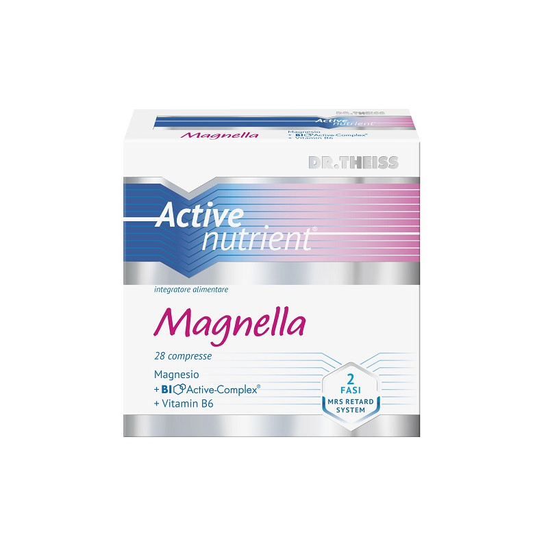 THEISS ACTIVE NUTRIENT MAGNELLA RETARDE SYSTEM 28 COMPRESSE THEISS ACTIVE NUTRIENT MAGNELLA RETARDE SYSTEM 28 COMPRESSE