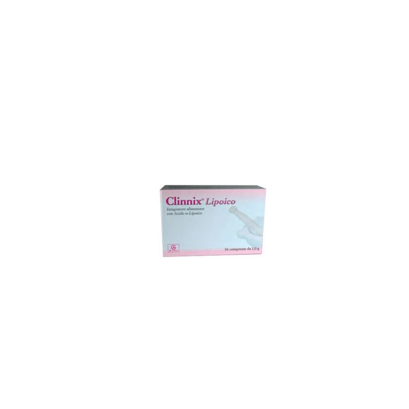 CLINNIX LIPOICO 36 COMPRESSE CLINNIX LIPOICO 36 COMPRESSE