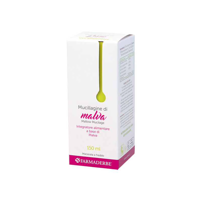 OLIO ALIMENTARE MUCILLAGINE MALVA 150 ML OLIO ALIMENTARE MUCILLAGINE MALVA 150 ML