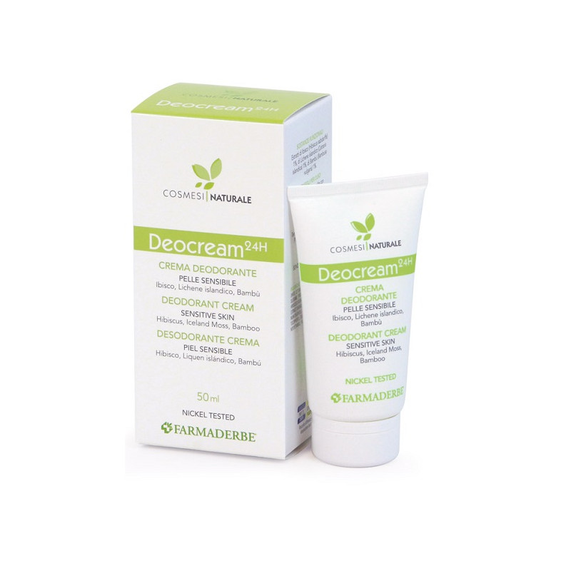 DEOCREAM CREMA DEODORANTE PELLI SENSIBILI 50 ML DEOCREAM CREMA DEODORANTE PELLI SENSIBILI 50 ML