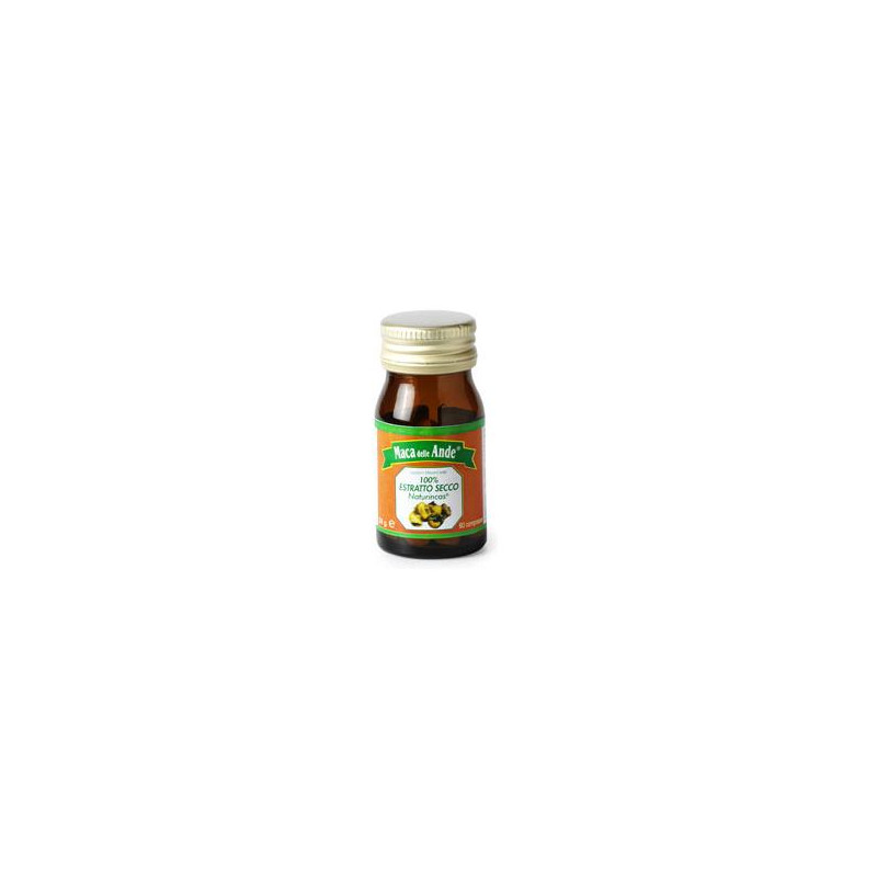 MACA DELLE ANDE ESTRATTO SECCO TITOLATO 0,6% 60 COMPRESSE NATURINCAS MACA DELLE ANDE ESTRATTO SECCO TITOLATO 0,6% 60 COMPRESSE NATURINCAS