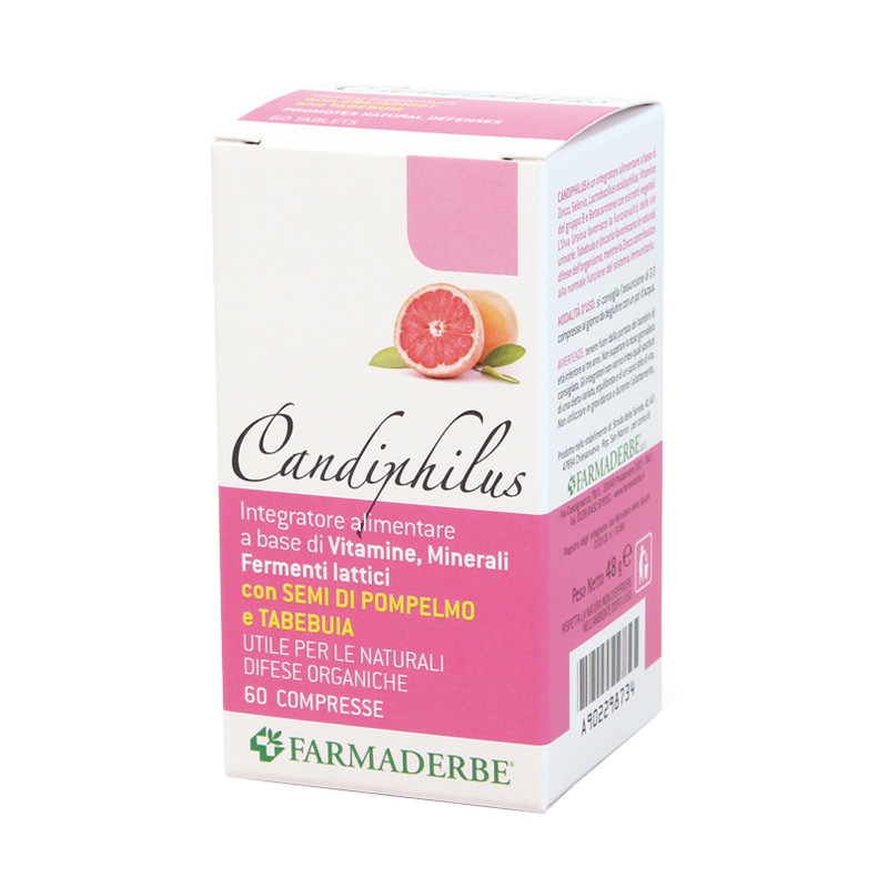 CANDIPHILUS 60 COMPRESSE CANDIPHILUS 60 COMPRESSE