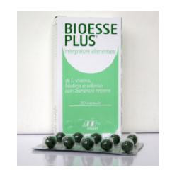 Confezione da 30 capsule di Bioesse Plus, integratore per rallentare la perdita dei capelli.
