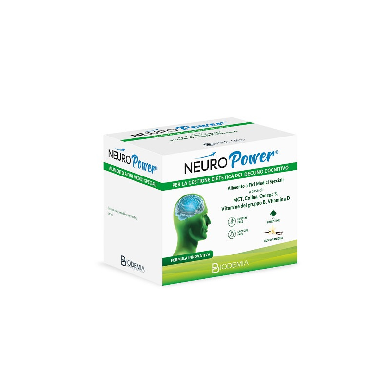 Neuropower Per Invecchiamento Cerebrale E Declino Cognitivo Gusto Vaniglia 20 Buste