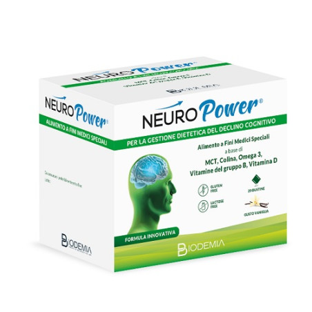 Neuropower Per Invecchiamento Cerebrale E Declino Cognitivo Gusto Vaniglia 20 Buste
