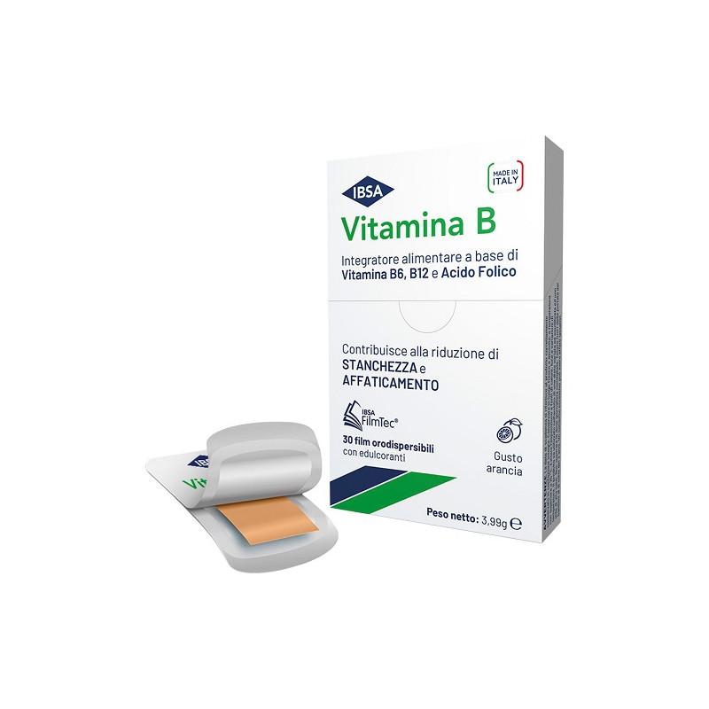 VITAMINA B IBSA 30 FILM ORALI VITAMINA B IBSA 30 FILM ORALI