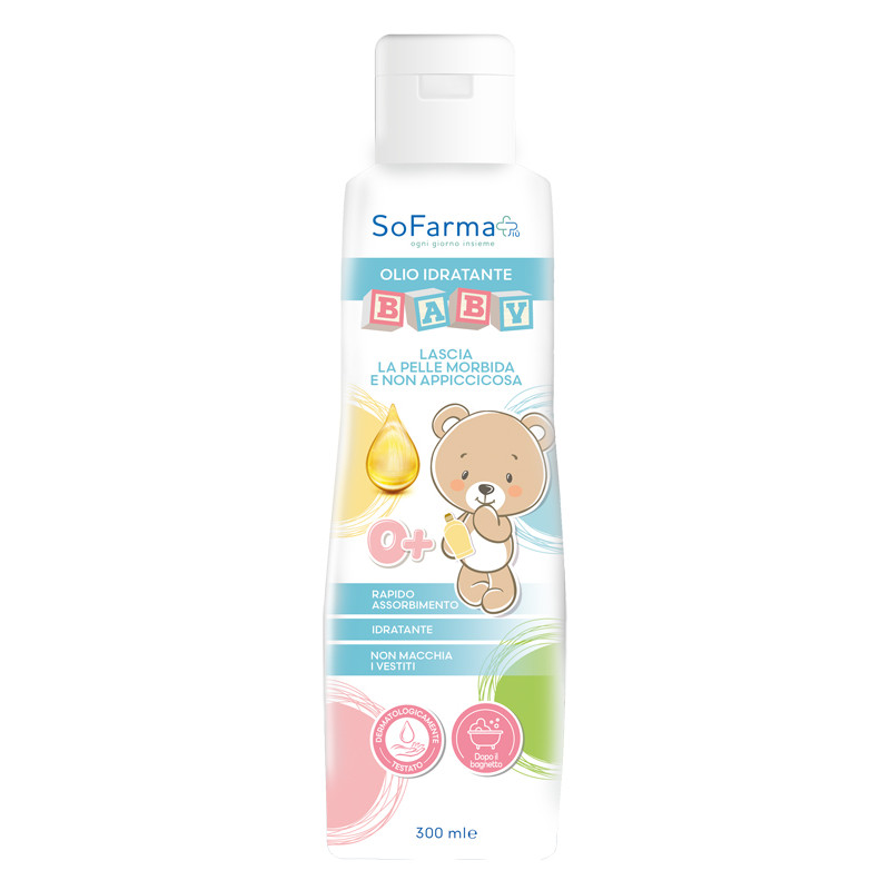 Olio Corpo-bagno Bambini 300 Ml Sofarmapiu\' Olio Corpo-bagno Bambini 300 Ml Sofarmapiu\'