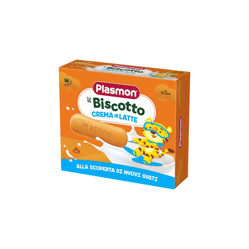 PLASMON BISCOTTO CREMA LATTE 8 PEZZI DA 40G PLASMON BISCOTTO CREMA LATTE 8 PEZZI DA 40G