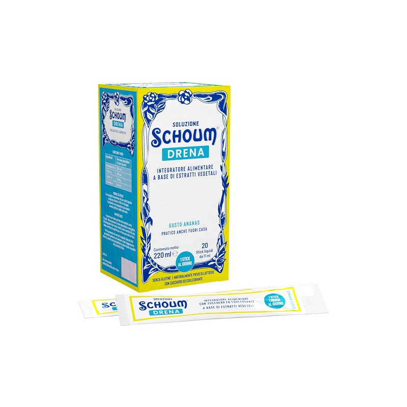 Soluzione Schoum Drena 20 Stick Soluzione Schoum Drena 20 Stick