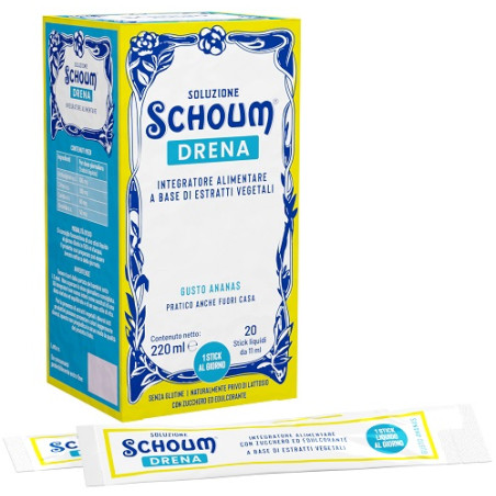 Soluzione Schoum Drena 20 Stick Soluzione Schoum Drena 20 Stick