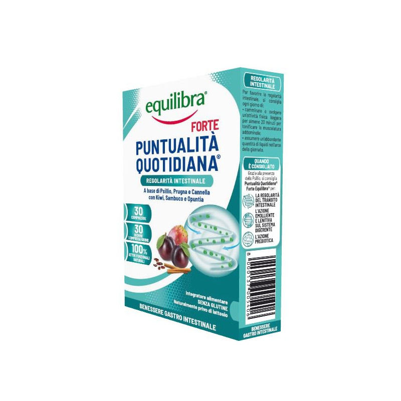 Equilibra Puntualita' Quotidiana Forte 30 Compresse Equilibra Puntualita' Quotidiana Forte 30 Compresse