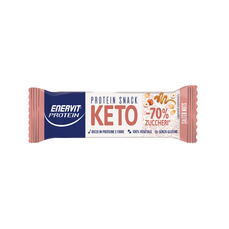 Enervit Protein Keto Snack Salted Nuts 35 G Enervit Protein Keto Snack Salted Nuts 35 G