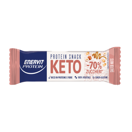 Enervit Protein Keto Snack Salted Nuts 35 G Enervit Protein Keto Snack Salted Nuts 35 G