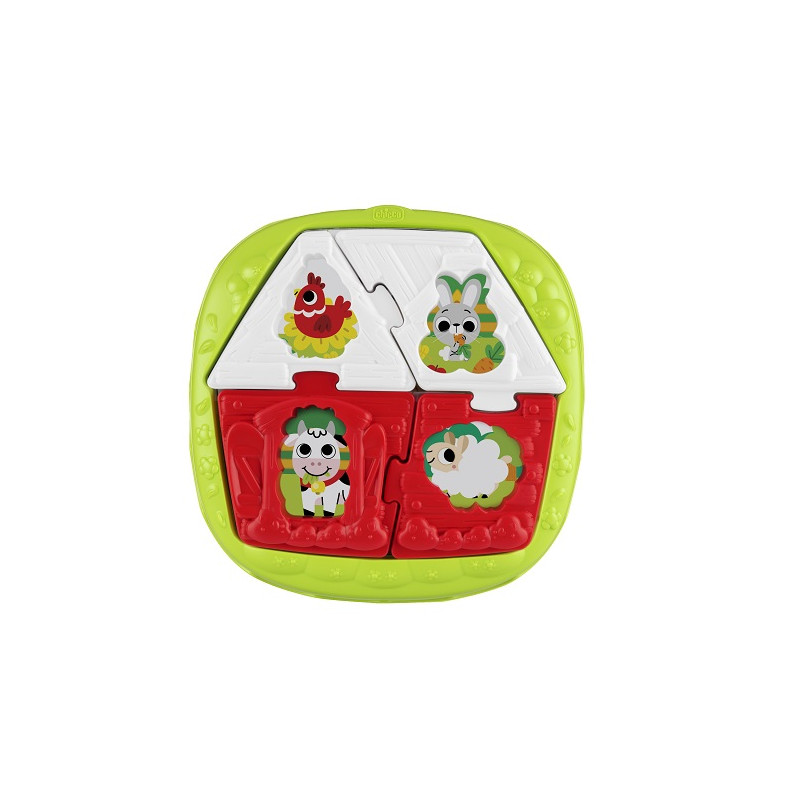 Chicco Gioco S2p 2in1 House&farm Puzzle Chicco Gioco S2p 2in1 House&farm Puzzle