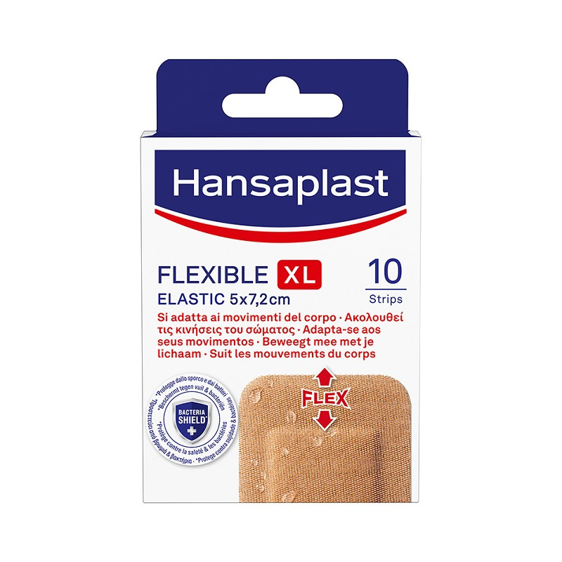 Cerotto Hansaplast Elastic Ginocchia&gomiti 10 Pezzi Cerotto Hansaplast Elastic Ginocchia&gomiti 10 Pezzi