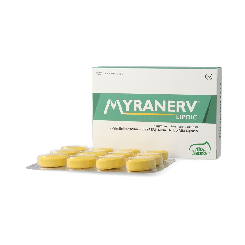 MYRANERV LIPOIC 24 COMPRESSE MYRANERV LIPOIC 24 COMPRESSE