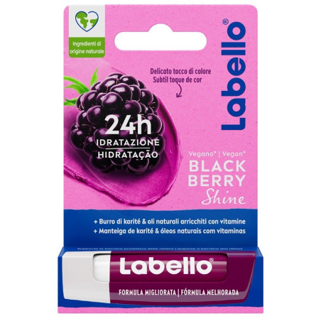 Labello Blackberry Shine 5,5 Ml Labello Blackberry Shine 5,5 Ml